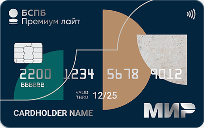 Дебетовая карта Mir Platinum Cash Back БСПБ